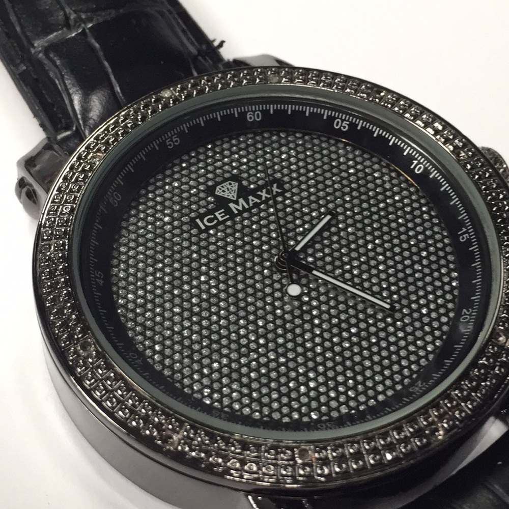 Men’s Ice Maxx real diamond large watch